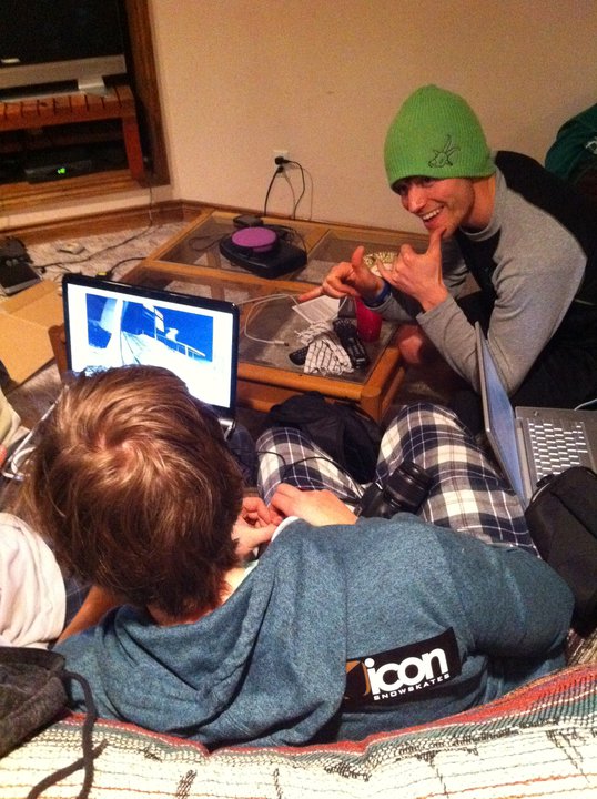 Importing the footage...Alex repping the Icon sticker?!?